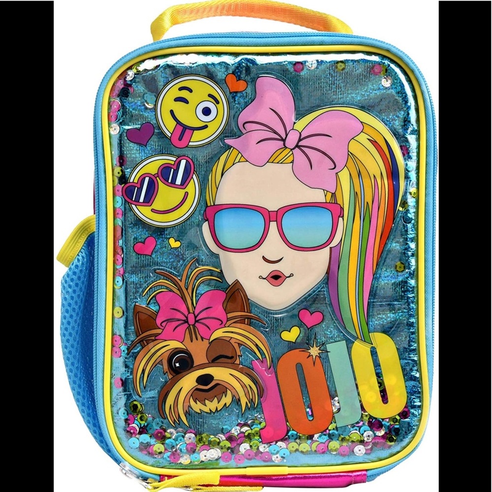 JoJo Siwa Shiny Metallic Lunchbox